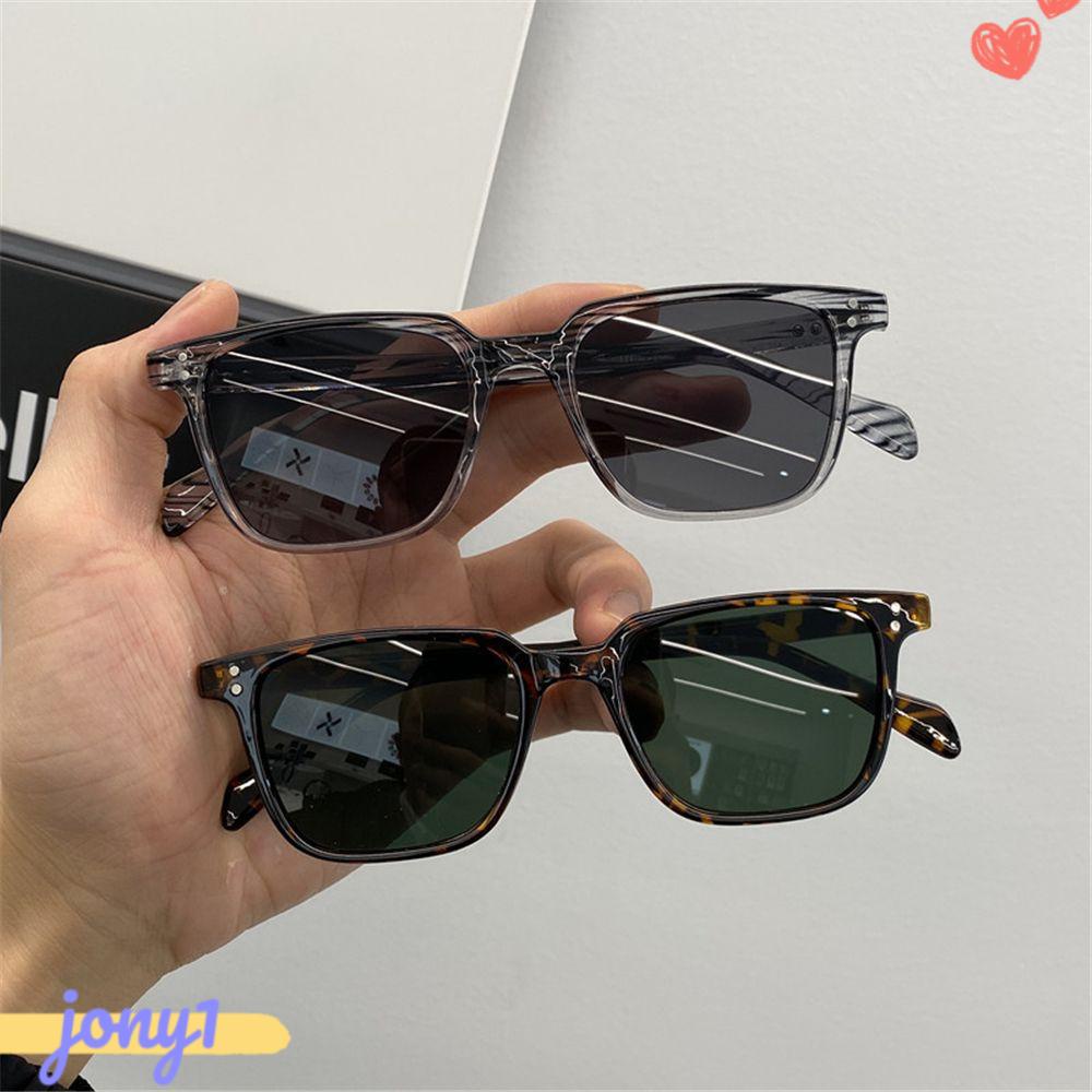 Kính Mát Vuông Chống Tia UV400 Cho Nam Nữ