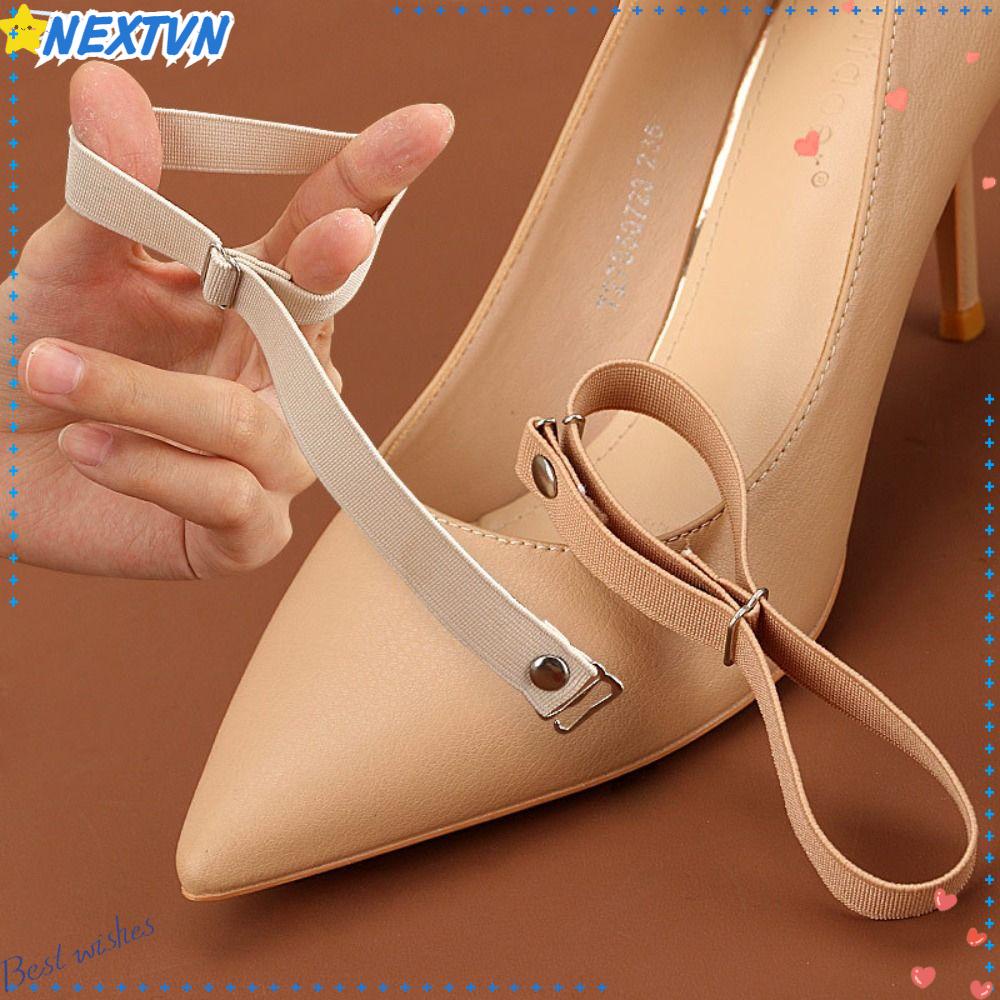 Set 3 Cặp Dây Buộc Giày Cao Gót Co Giãn Tiện Dụng