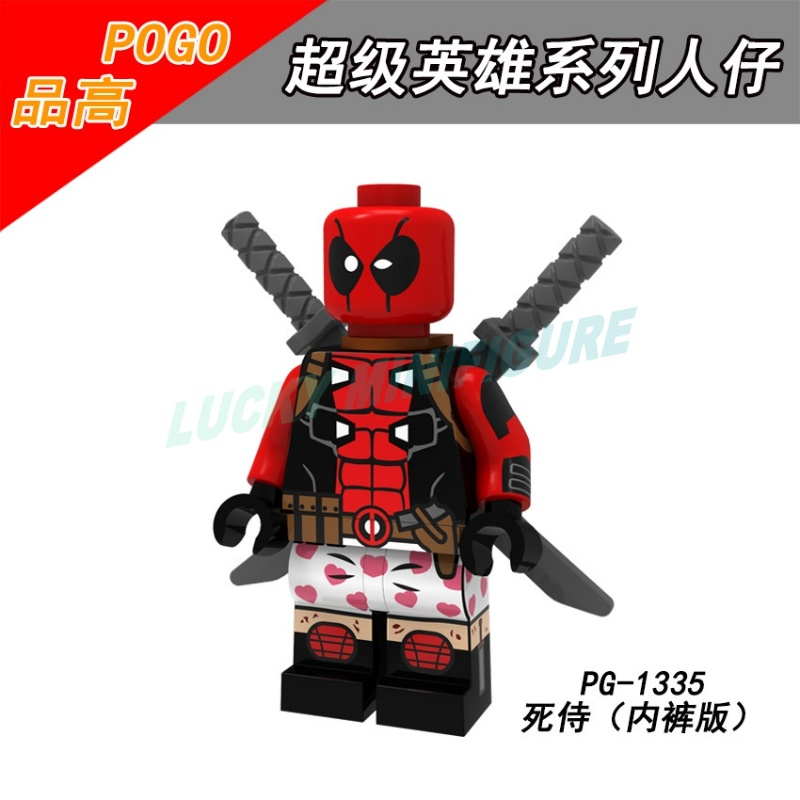 Mô Hình Đồ Chơi Lắp Ráp Nhân Vật Siêu Anh Hùng Marvel Deadpool
