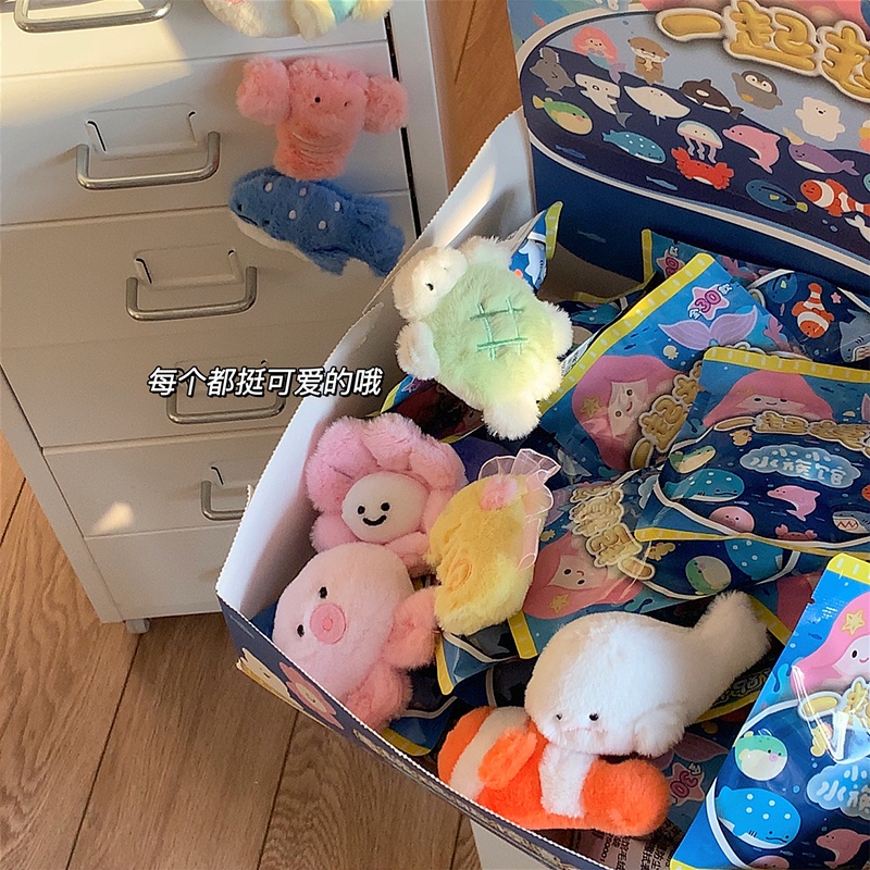 Sticker Nam Châm Dán Tủ Lạnh Trang Trí Hình Động Vật Biển Dễ Thương