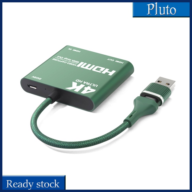 Mới Card Ghi Hình 4k 1080p Usb 3.0 / Type C Tương Thích Với Fordmi 2 Trong 1 Đầu Ra 60FPS