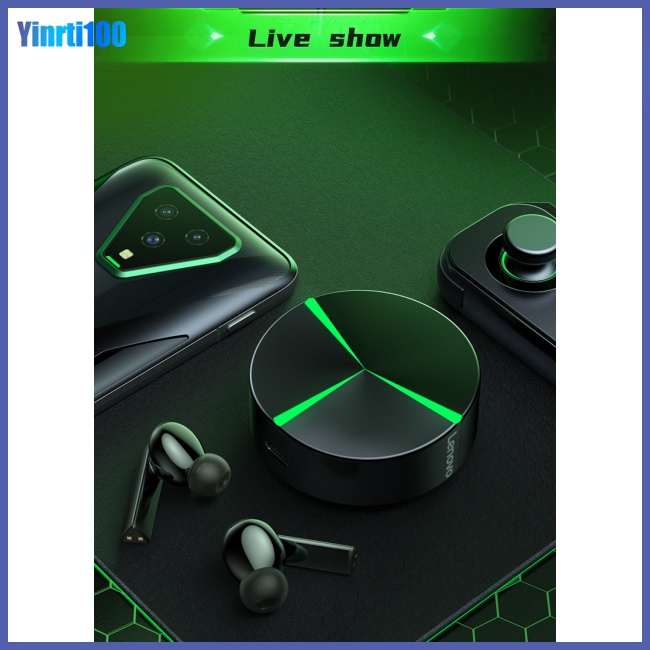 Tai Nghe Nhét Tai Bluetooth Không Dây Chống Nước Ipx5 Điều Khiển Cảm Ứng Có Micro Yinrti Gm1