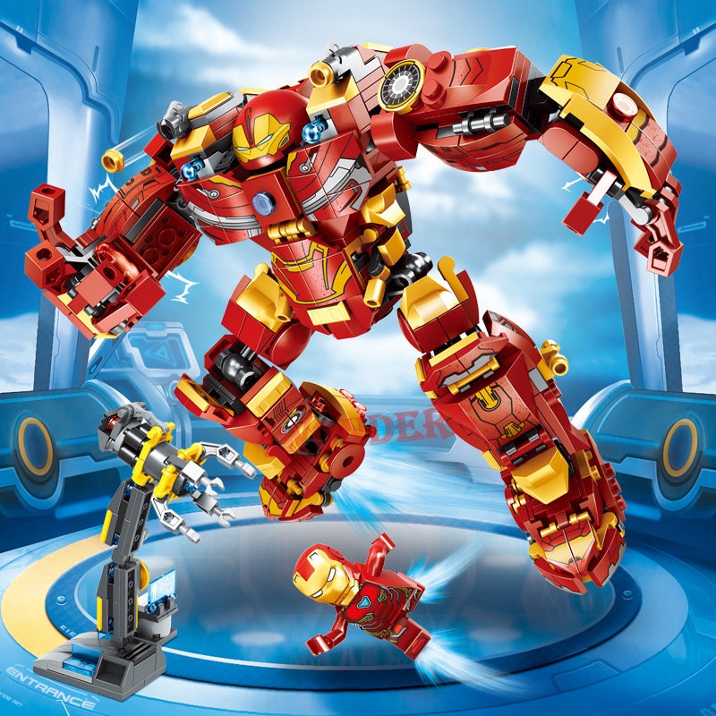 Đồ Chơi Lắp Ráp Iron Man MK44 Cho Bé