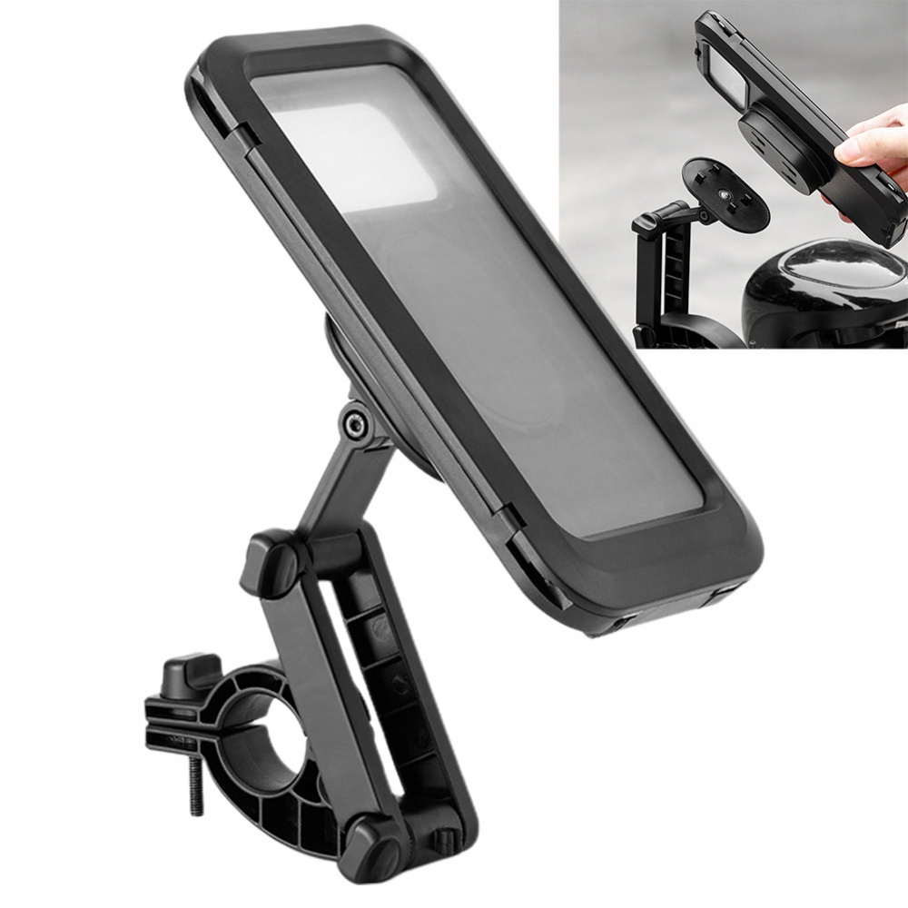 Ốp Điện Thoại Gắn Tay Lái Xe Đạp / Mô Tô Kích Thước 22-32mm