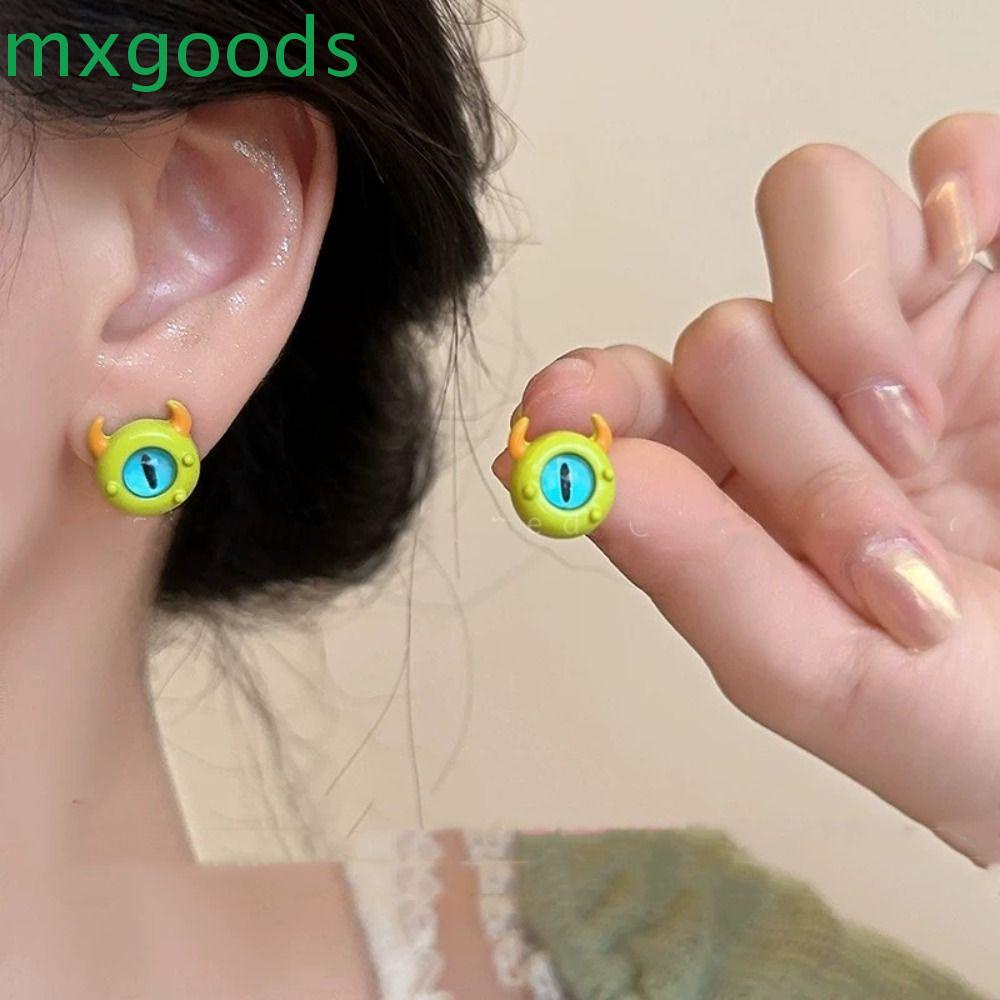 Bông Tai Hình Đôi Mắt To Thiết Kế Tinh Tế Phong Cách Cổ Điển Thời Trang Cho Nữ