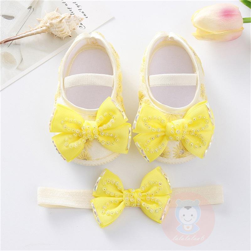 Giày Búp Bê Đính Nơ Xinh Xắn Cho Bé Gái LAA6