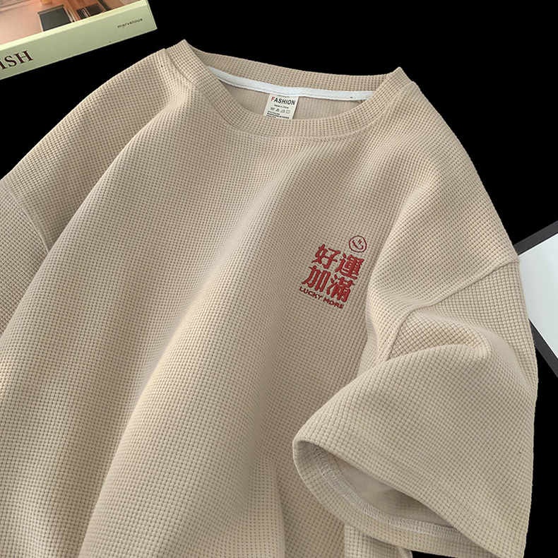 Áo Thun Tay Ngắn Dáng Rộng Mỏng Thoáng Khí Cỡ Lớn M-8XL Thời Trang Trẻ Trung Cho Nam