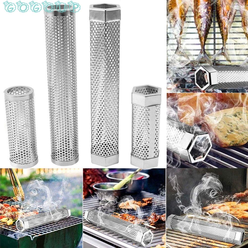 Hộp Hun Khói Vỉ Nướng BBQ Ngoài Trời Bằng Thép Không Gỉ