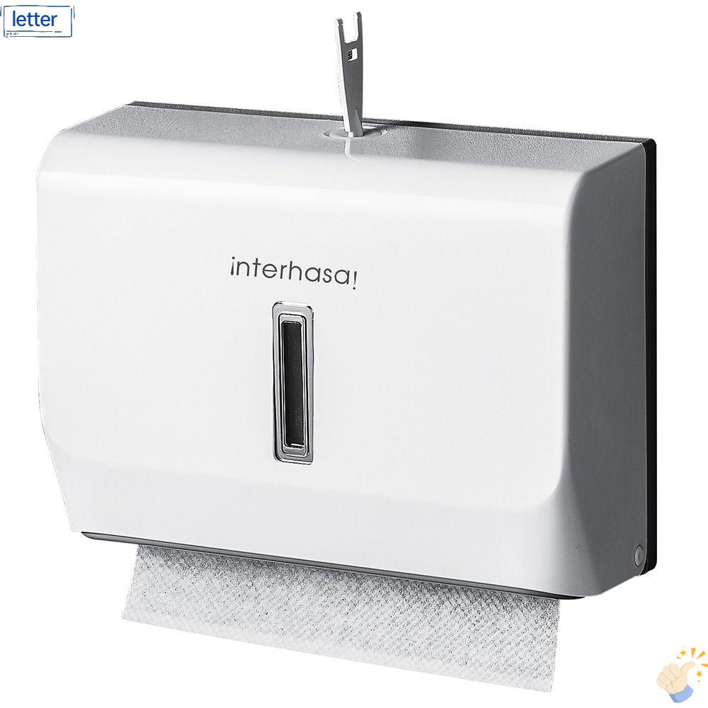 Giá Đỡ Cuộn Khăn Giấy Vệ Sinh Gắn Tường Không Chạm Màu Trắng Thông Dụng Cho Nhà Bếp Nhà Tắm