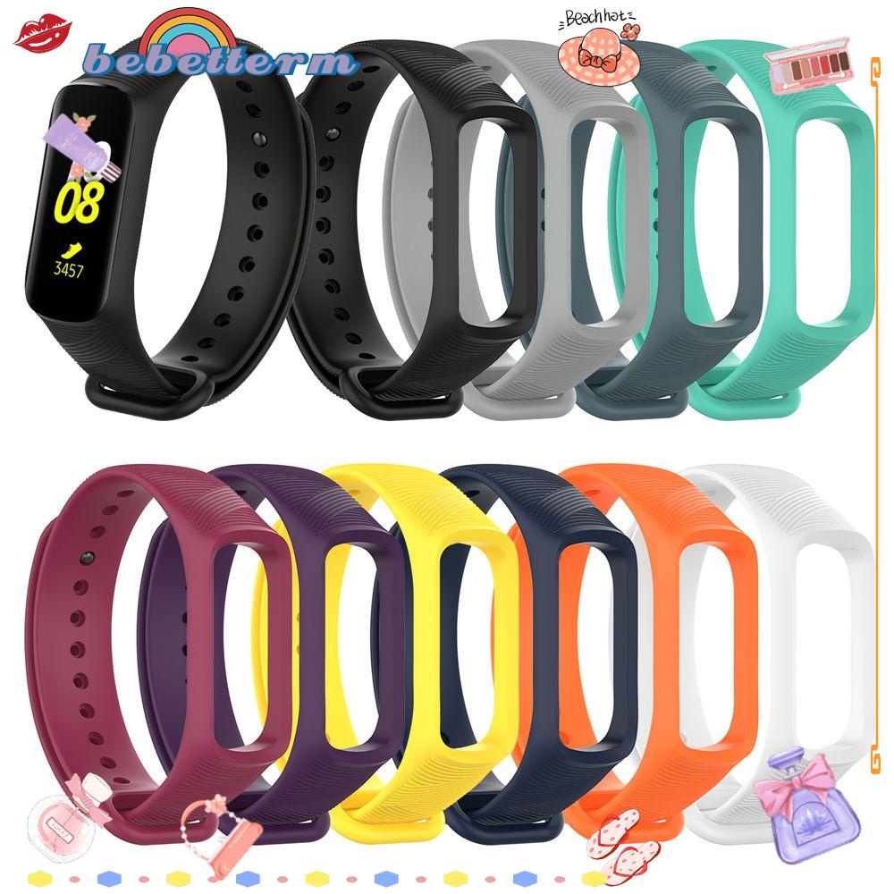 Dây Đeo Thay Thế Bằng Cao Su Silicone Cho Đồng Hồ Samsung Galaxy Fit-e R375