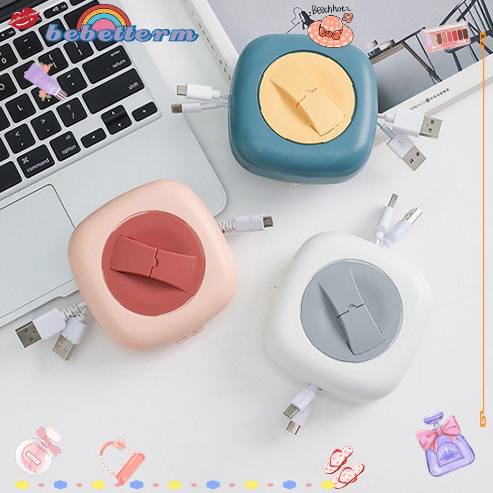 Giá Đỡ Điện Thoại / Tai Nghe Bằng Nhựa Thiết Kế Xoay Tiện Lợi