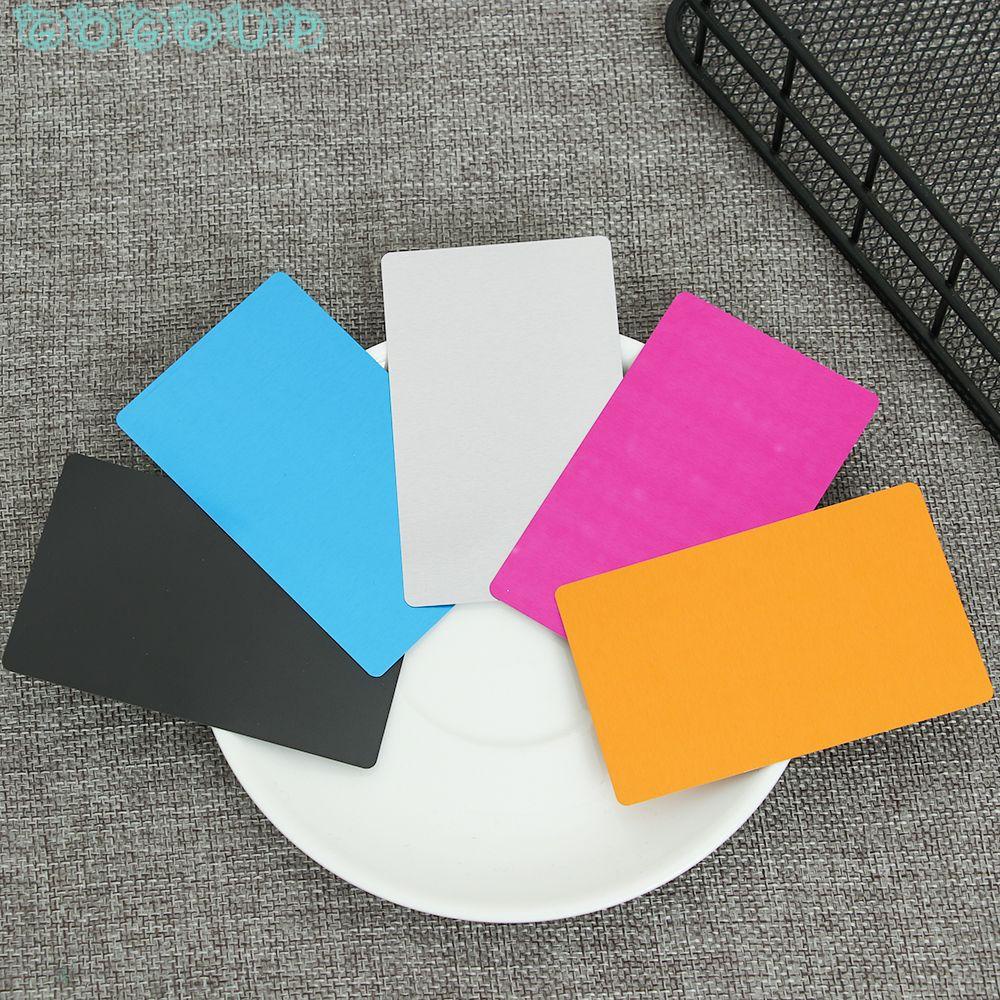 Set 50 Tấm Thẻ Tên Doanh Nhân Bằng Nhôm Mịn