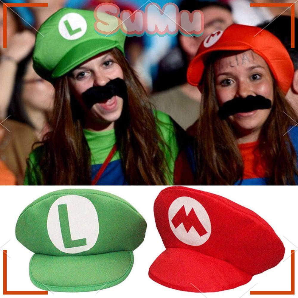 Mũ Lưỡi Trai Hóa Trang Nhân Vật Hoạt Hình Mario