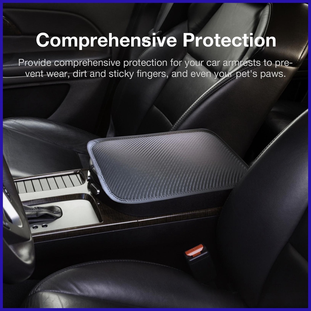 Vỏ Bọc Hộp Tỳ Tay Mềm Mại Chống Thấm Nước Thoải Mái Cho Xe Hơi