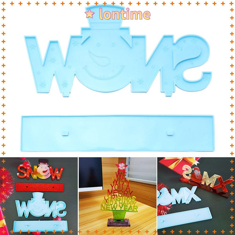 Khuôn Silicone Làm Trang Sức Giáng Sinh