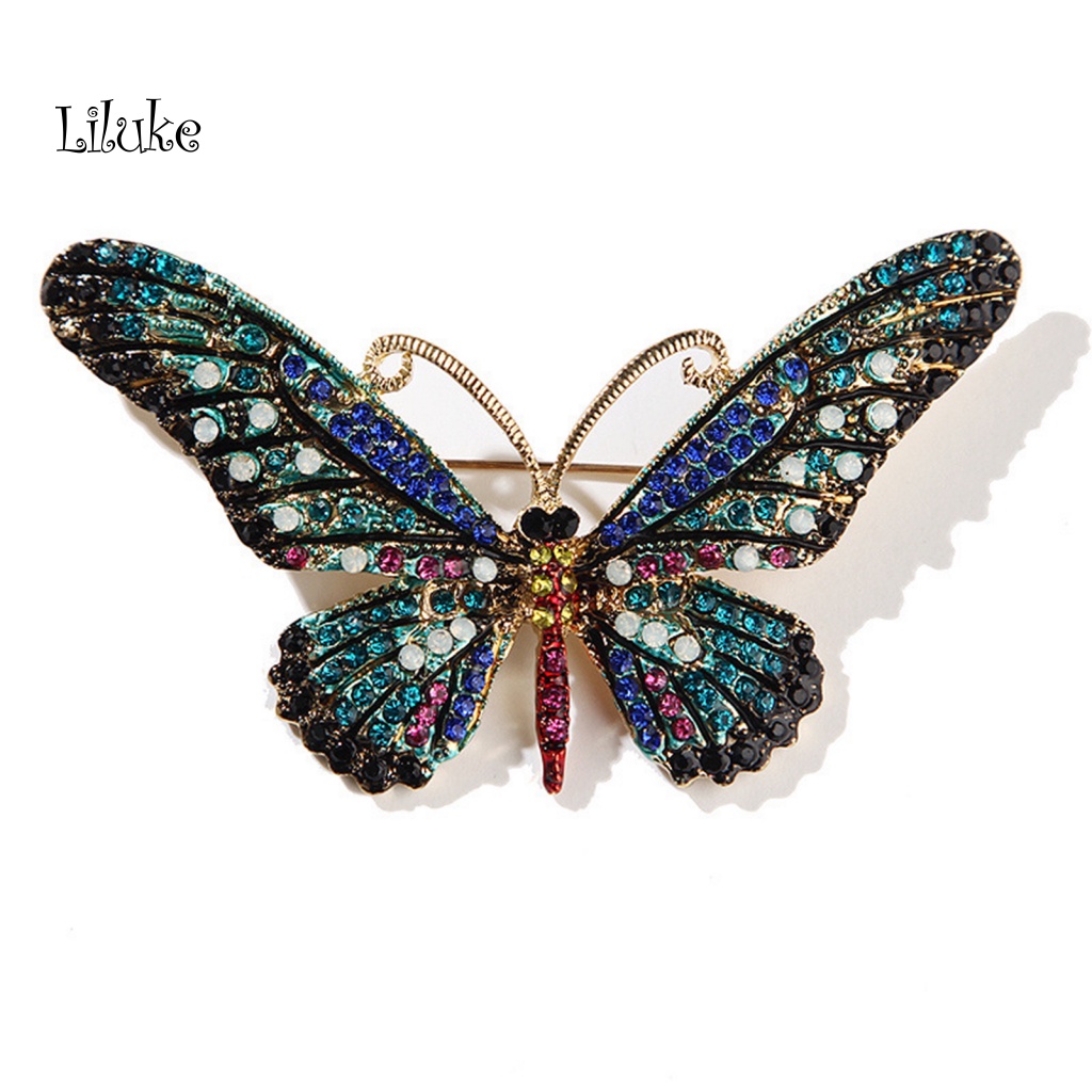 Trâm Cài Áo Hình Học Đính Đá Phong Cách Vintage Thời Trang Cho Nữ