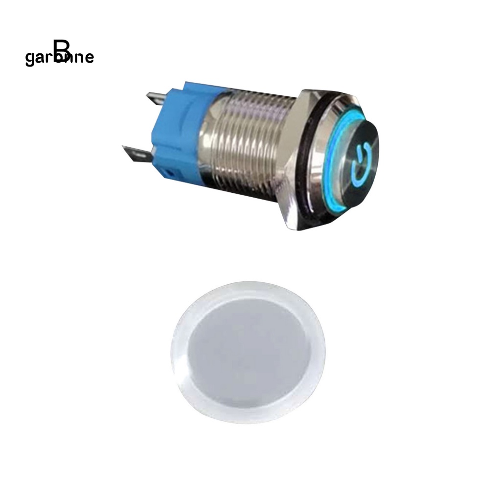 Công Tắc Tự Đặt Chống Thấm Nước 16mm Bằng Kim Loại Độ Sáng Cao Cho Đèn LED