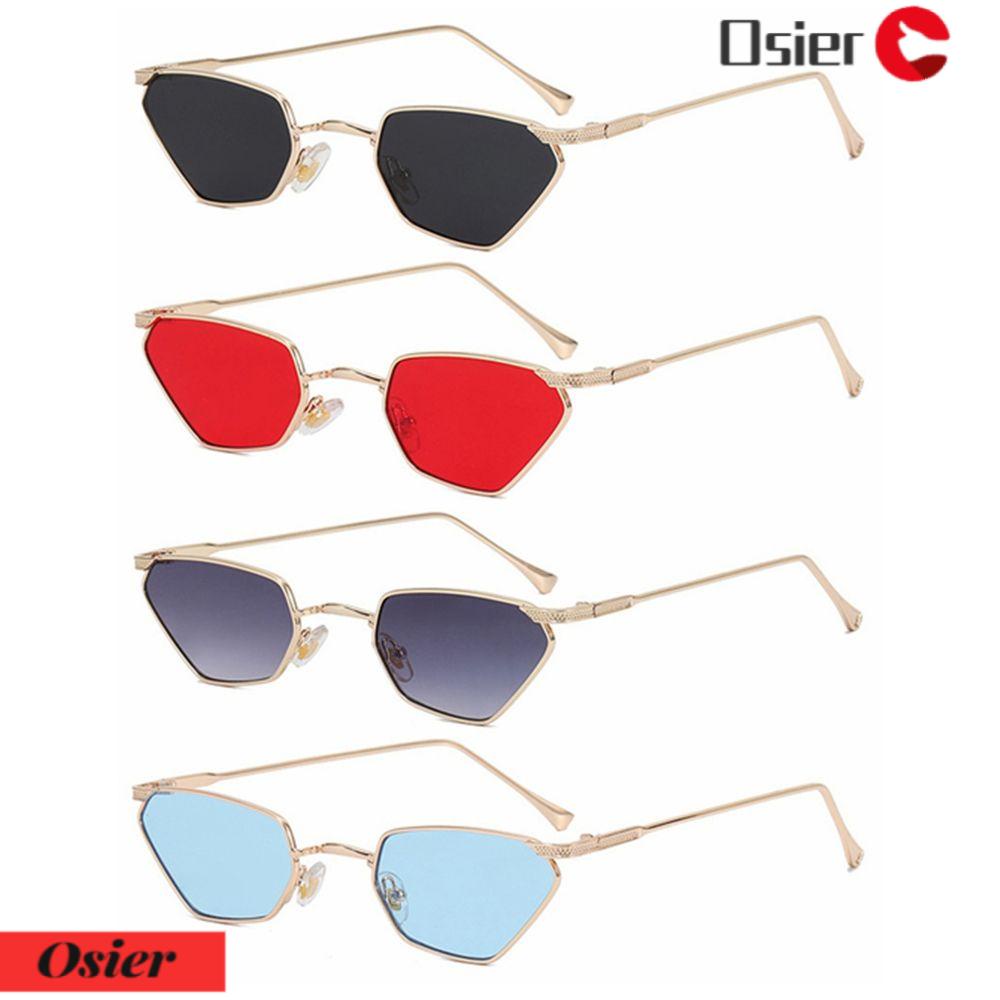 Kính Mát Mắt Mèo Gọng Kim Loại Chống Tia UV400 Kiểu Dáng Thời Trang 1