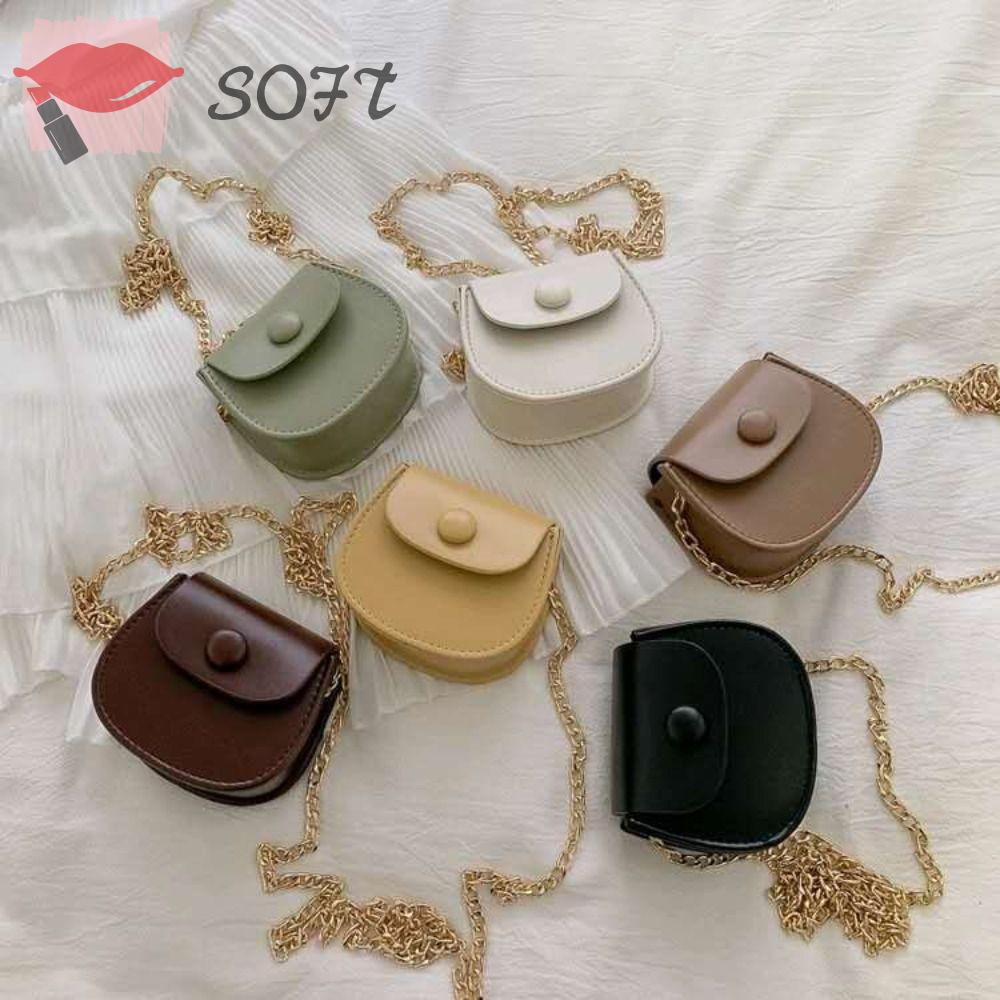 Túi Xách Da PU Thanh Lịch Cho Bé Gái