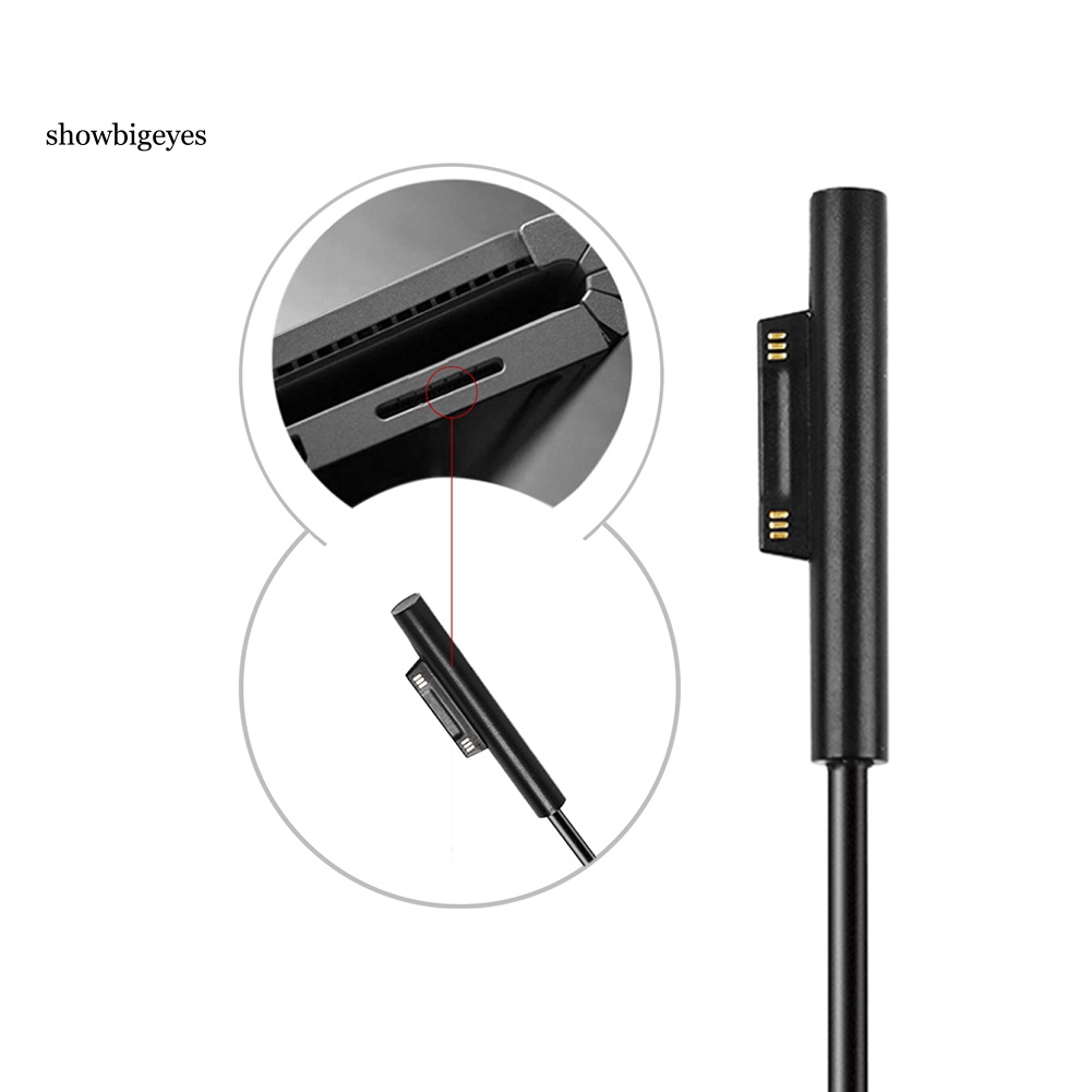 Dây Cáp Sạc USB3.1 Type-C DC Thay Thế Cho Microsoft Surface Pro 6 / 5 / 4 / 3