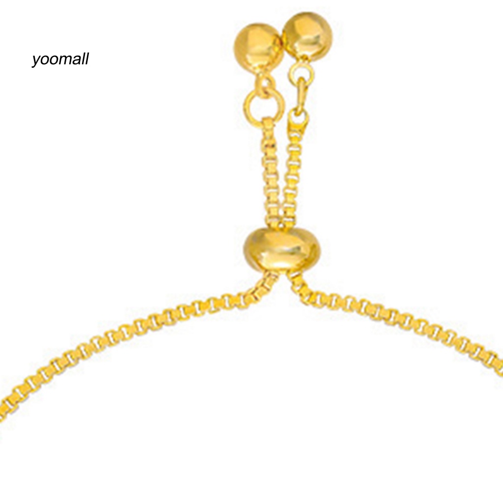 Vòng Đeo Tay Bằng Hợp Kim Thiết Kế Hoa Thời Trang Có Thể Điều Chỉnh Cho Cuộc Sống Hàng