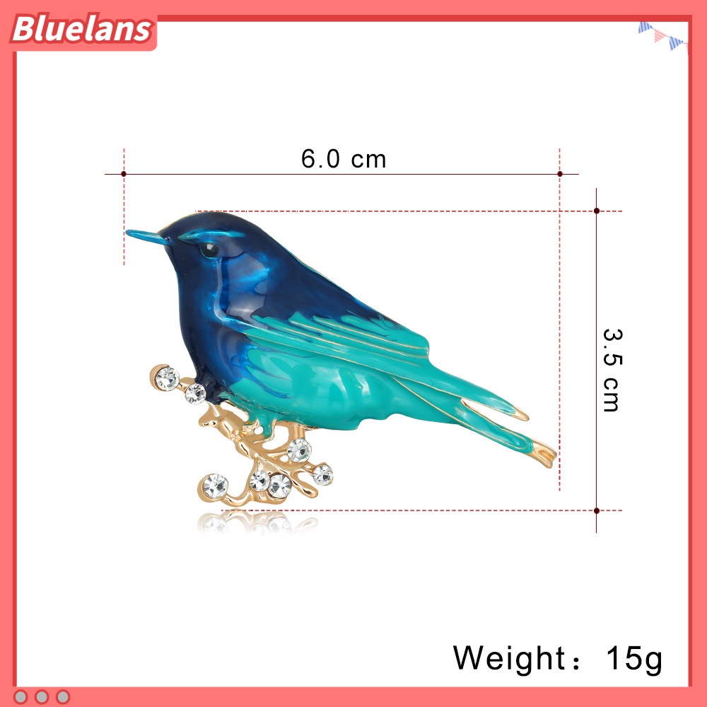Ghim Cài Áo Hình Chú Chim Bằng Hợp Kim Đẹp Mắt