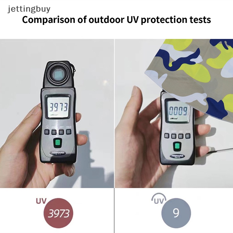 Jetting Khăn Choàng Lụa Lạnh Che Mặt Và Cổ Thoáng Khí Bảo Vệ Toàn Diện Chống Nắng Dùng Khi Đi Xe Đạp / Câu Cá Ngoài Trời