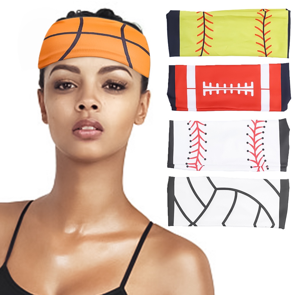 Băng Đô Thể Thao Chống Trượt Thấm Hút Mồ Hôi Thoáng Khí Cho Nữ