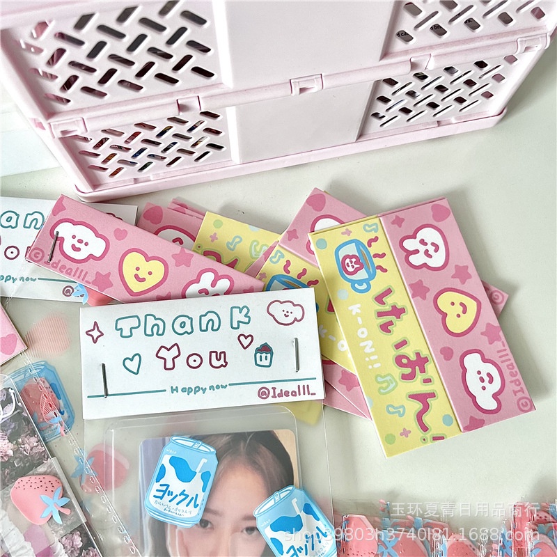 Set 10 Tấm Thẻ Ảnh Họa Tiết Graffiti Dễ Thương Dùng Làm Quà Tặng