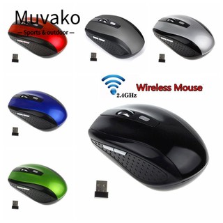MUVAKO Chuột Không Dây Mini 2.4GHz Nhiều Màu Sắc Chất Lượng Cao