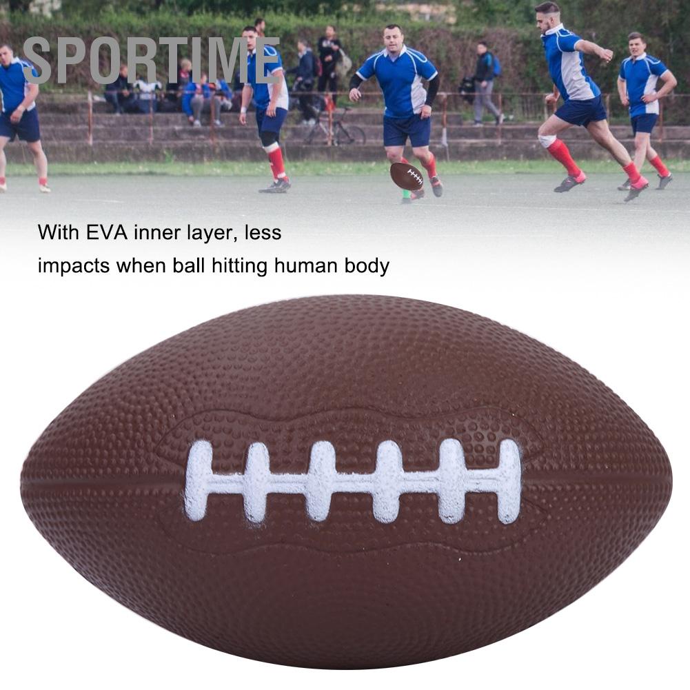 Sportime Phụ kiện luyện tập bóng bầu dục Mỹ PU Size 1 cho trong nhà/ngoài trời