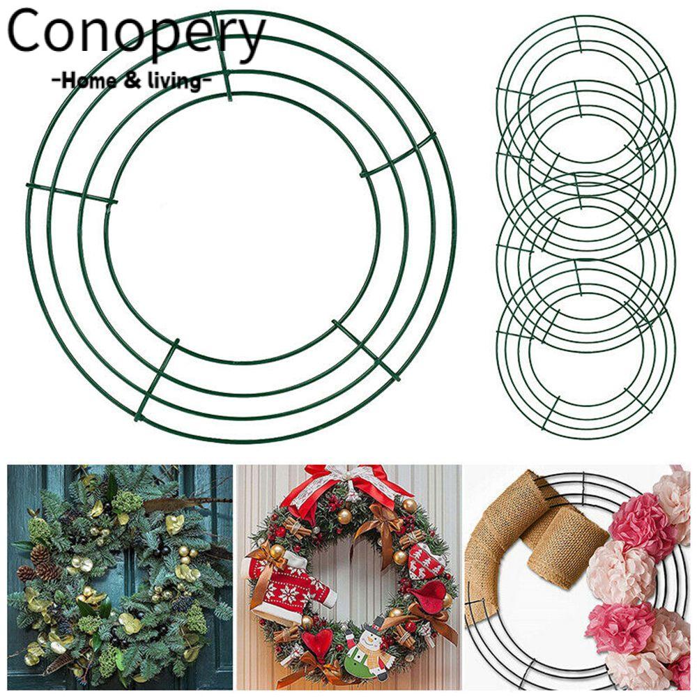 CONOPERY Vòng Sắt Treo Trang Trí Tiệc Cưới DIY