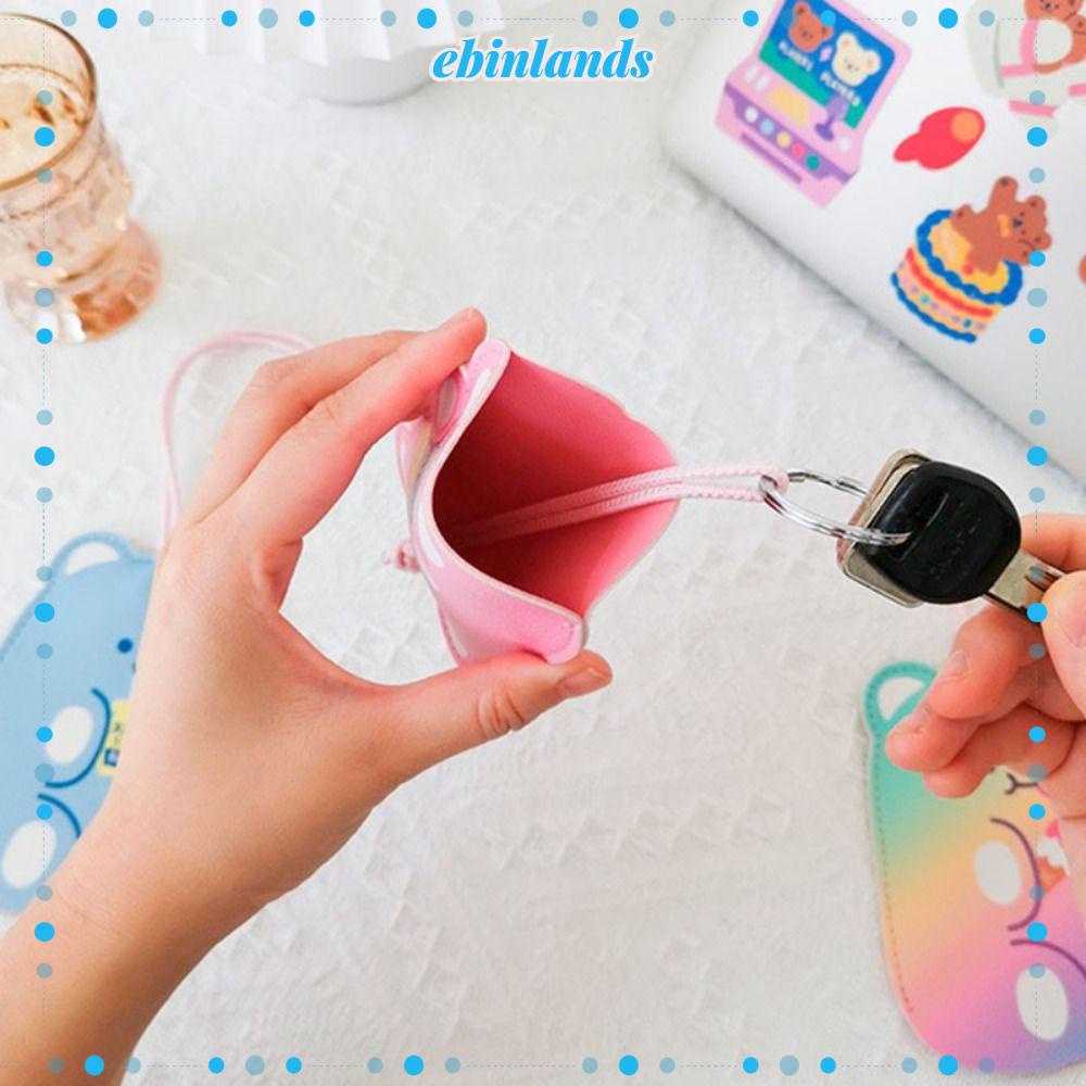 Bộ 2 Bao Da PU Bảo Vệ Chìa Khóa Xe Hơi Màu Đen Chống Trượt