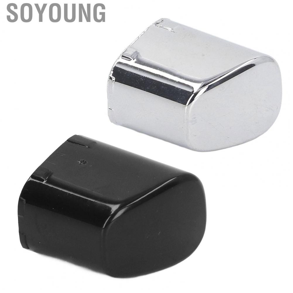 Soyoung Parking Brake Button Cap  ABS 6rd711333a Scratch Resistant Antiaging Handbrake Cover Wearproof for Car