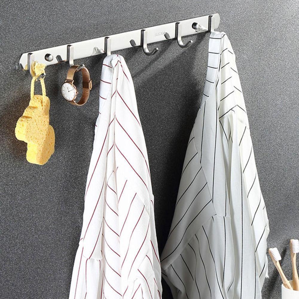 KRNY Móc Treo Đồ Gắn Tường Bằng Thép Không Gỉ Không Để Lại Dấu Vết Mới Cho Nhà Bếp
