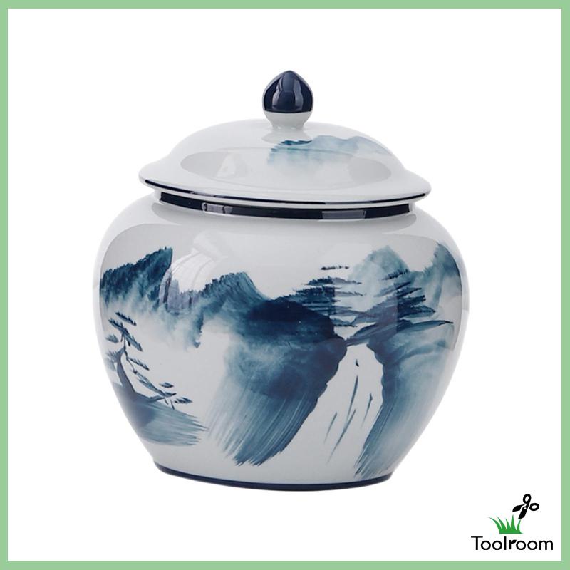 Lọ Gốm Đựng Trà / Gừng Truyền Thống Thủ Công