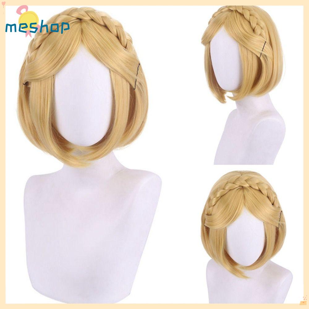 ME Tóc Giả Cosplay Nhân Vật Anime Bằng Sợi Tổng Hợp Kháng Nhiệt Dễ Thương Cho Nữ