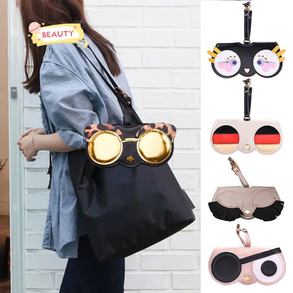BEAUTY Túi Đựng Mắt Kính Họa Tiết Hoạt Hình Sáng Tạo Dễ Thương Dành Cho Bạn Nữ