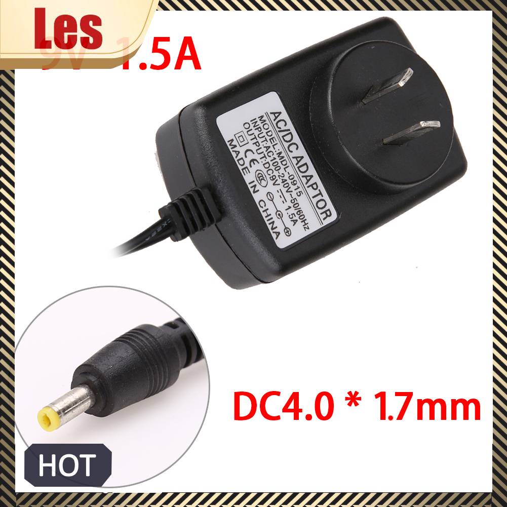 Bộ ChuyểN ĐổI NguồN ĐiệN AC Sang DC 4.0mmx1.7mm 9V 1.5A