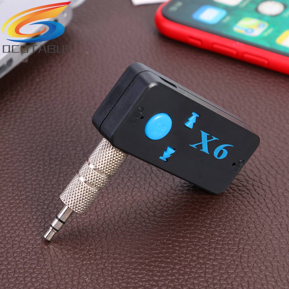 Thiết Bị Nhận Tín Hiệu Âm Thanh Bluetooth 4.2 X6 3.5mm Hỗ Trợ TF