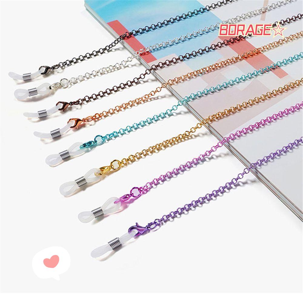BORAG Dây Đeo Mắt Kính Chống Thất Lạc Bằng Kim Loại