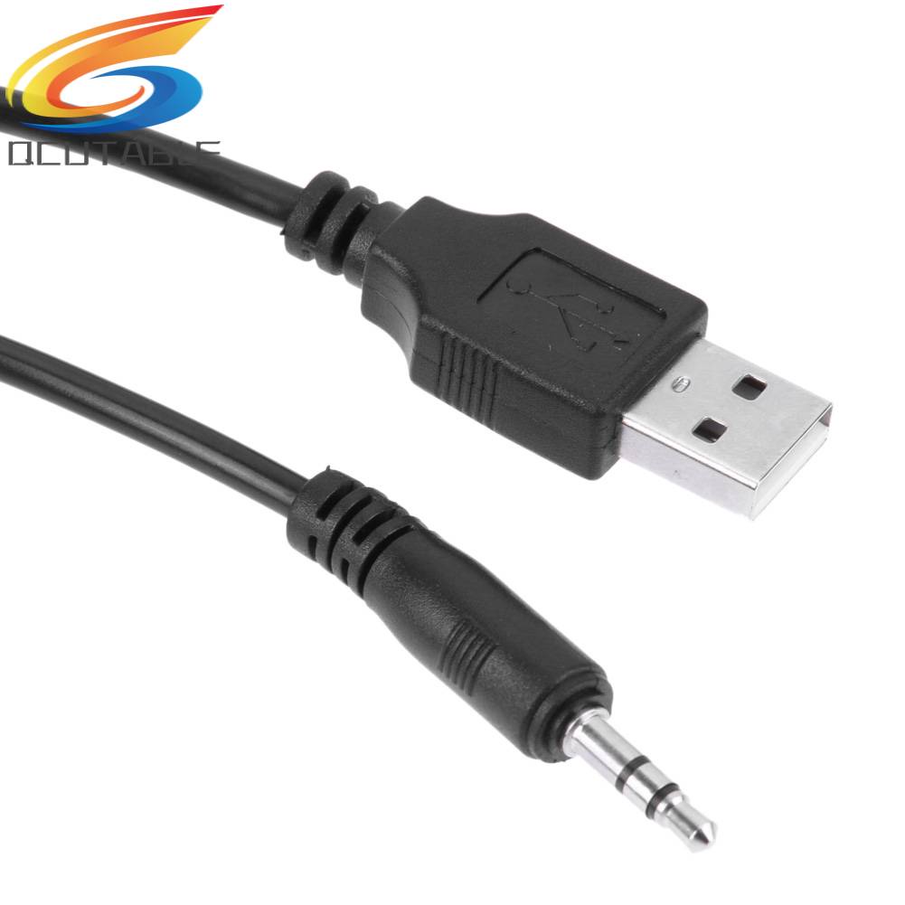 Dây Cáp Nối Dài Cho Bảng Điều Khiển Xe Hơi Moto USB 2.0 3.5mm M / F AUX