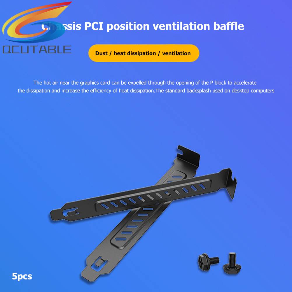 Set 5 Tấm Nhựa PC Tản Nhiệt Đựng Thẻ Đồ Họa Mở Rộng