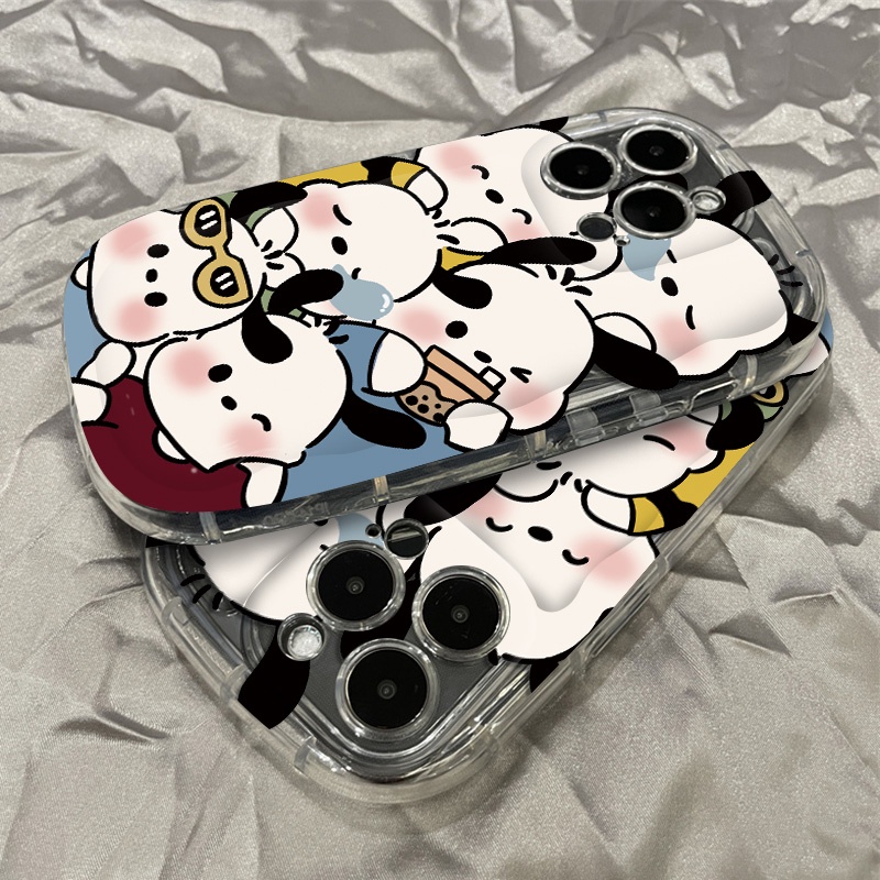 Ốp Điện Thoại Silicon TPU Mềm Trong Suốt Họa Tiết Dễ Thương Chống Sốc Cho IPhone 14 13 11 Pro Max 12 8 7 Plus XS XR X