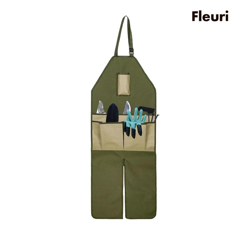 Tạp Dề Làm Vườn Unisex Có Dây Điều Chỉnh Được