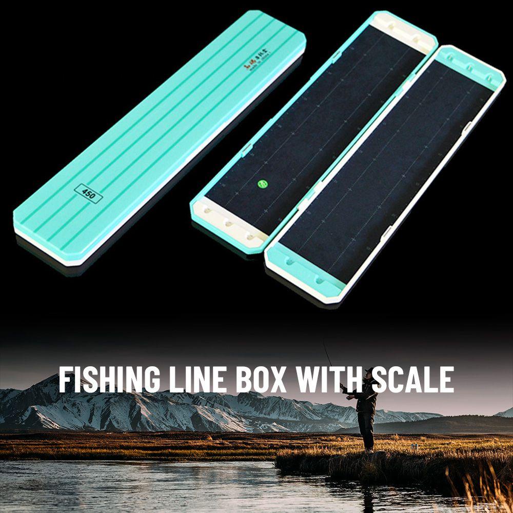 MUVAKO Hộp Đựng Mồi Câu Cá Bằng Nhựa ABS Chống Thấm Nước Kèm Vạch Chia Tỉ Lệ