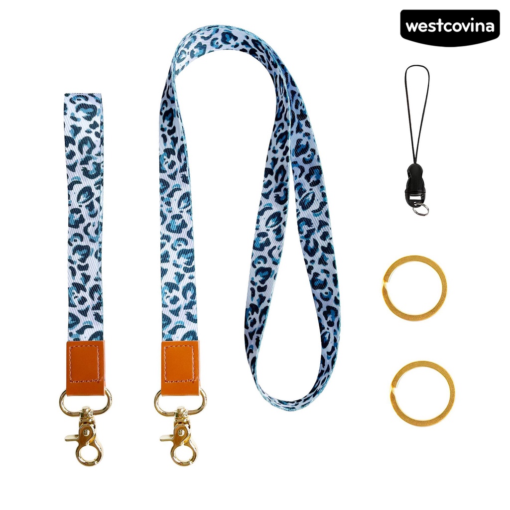 [WSTN] [WSTN]✎1 Bộ Dây Đeo Điện Thoại Bằng Polyester Họa Tiết Hoa Hướng Dương Nhiều Màu Chống Thất Lạc