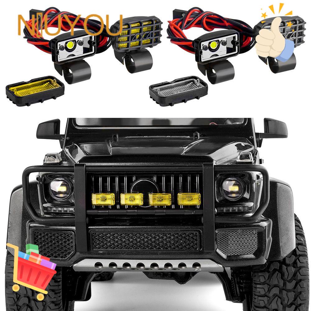 NIUYOU Bộ Đèn Pha Xe Hơi Điều Khiển Từ Xa Hình Chữ Nhật Kèm Chụp Đèn G157MW / Y