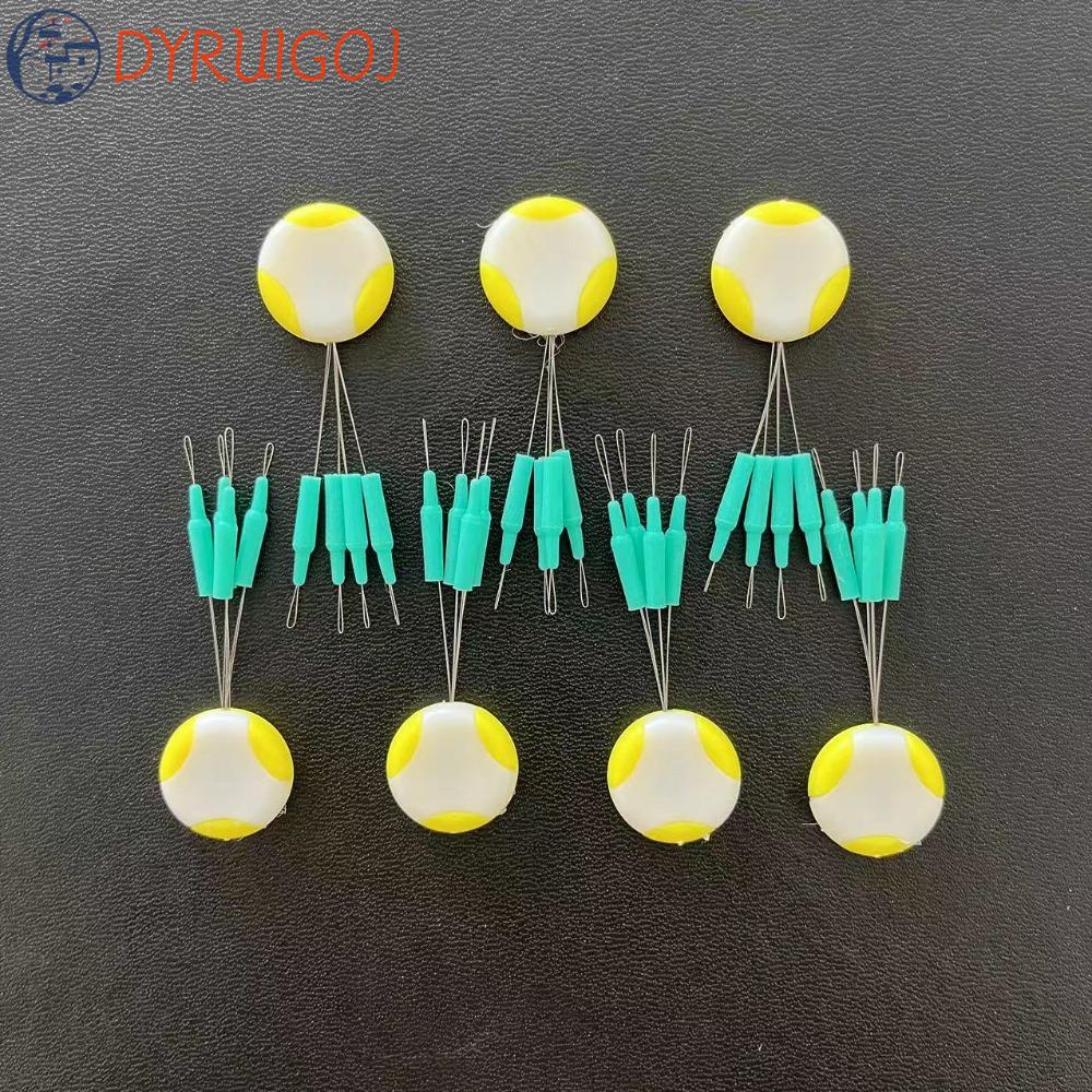 Dyruidoj Phụ Kiện Chặn Phao Câu Cá Chống Va Chạm 10 Group Pesca Không Làm Tổn Thương Dây Có Thể Tháo Rời