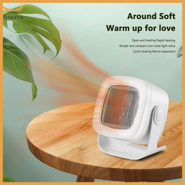 Quạt Sưởi 800w 45db Góc Rộng 90 Độ Ít Ồn Tiện Dụng Cho Phòng Khách / Phòng Ngủ / Văn Phòng